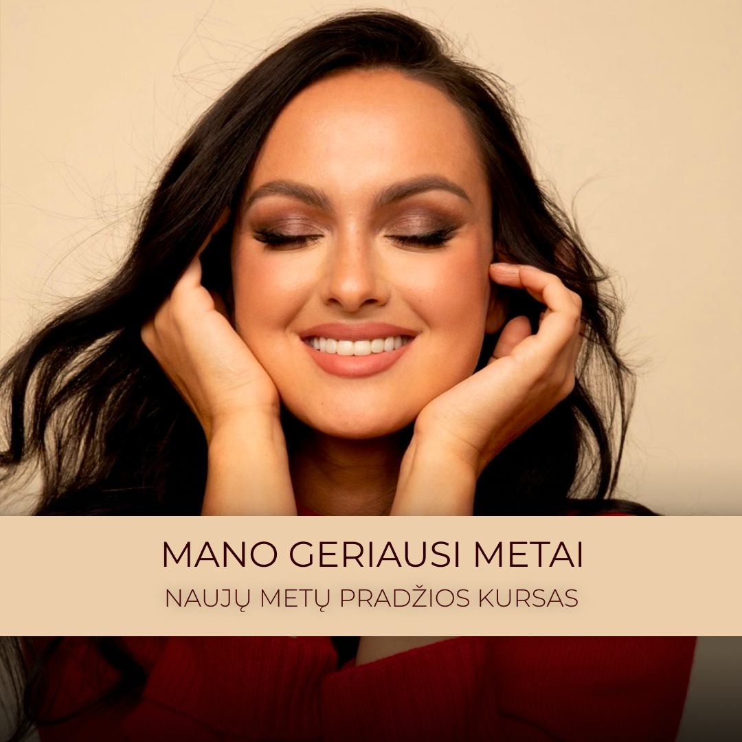 Mano geriausi metai - Naujų metų pradžios kursas